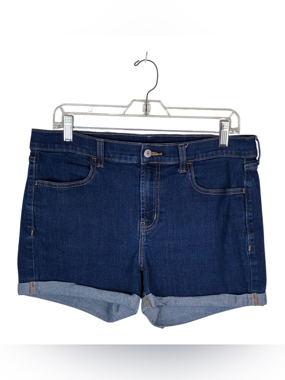 Old Navy Denim Cuffed Shorts Women’s Size 8